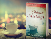 Cup of tea with Chance Meetings book
