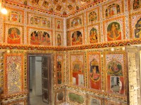 Interior of the Bedroom of a Mansion, Alsisar, Rajasthan. 2013