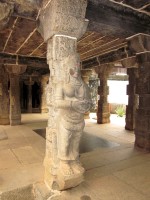 Carved Granite Column